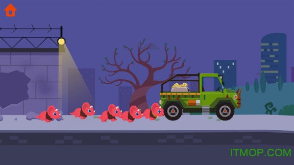 恐龙宝宝警车的图册