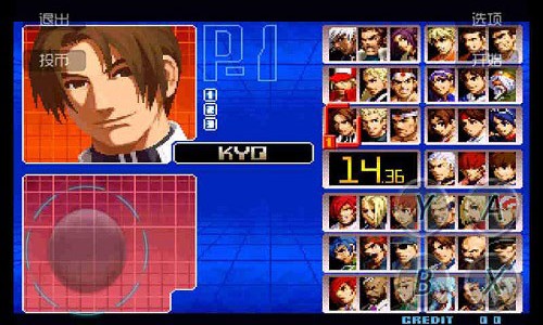 拳皇2002风云再起全人物解锁版的图册