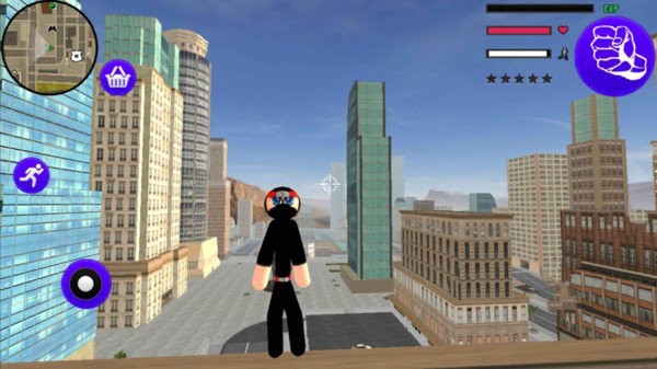 火柴人绳索忍者的图册