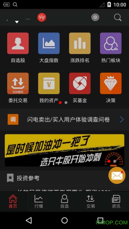 同花顺手机炒股软件的图册