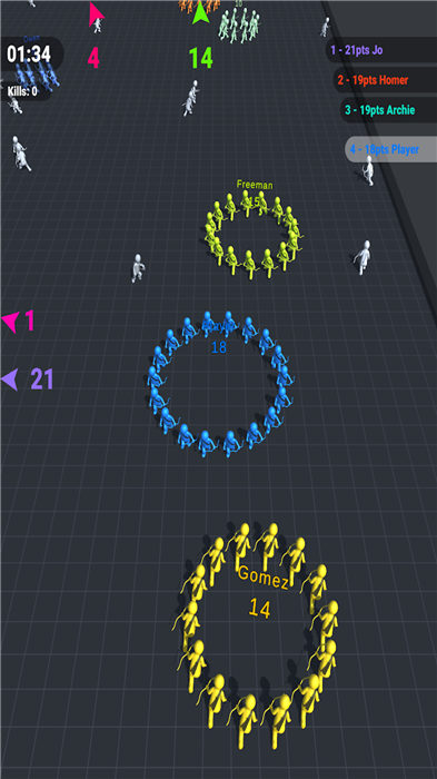 弓箭手大乱斗游戏的图册