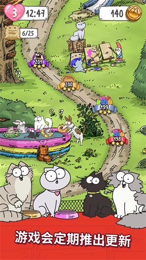 西蒙的猫咀嚼时间的图册