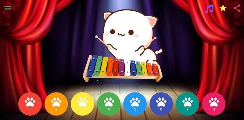 桃猫音乐游戏(peachcatmusic)的图册