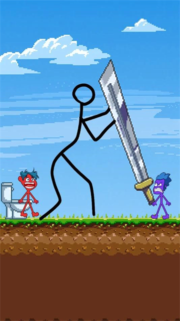 火柴人画巨魔拼图的图册