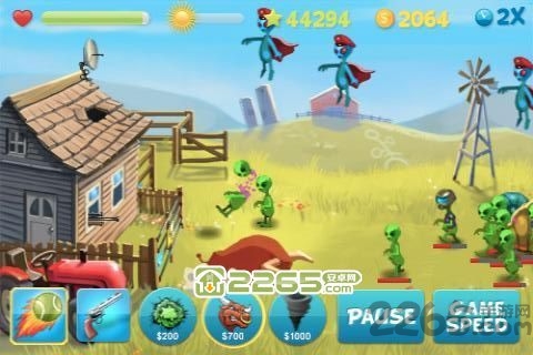 农夫大战外星人中文破解版(rednecksvsaliensdefense)的图册