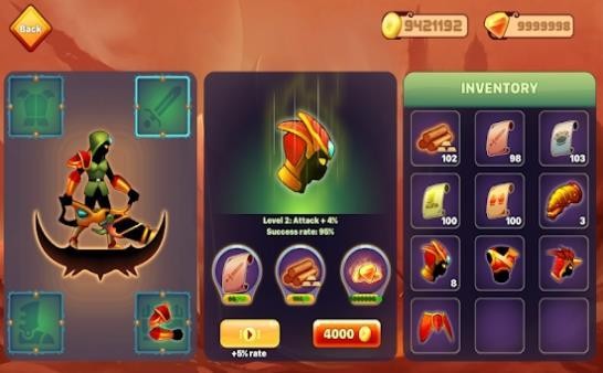 火柴人忍者传奇战士的图册