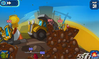 百战天虫2:末日浩劫(抛物线射击)的图册