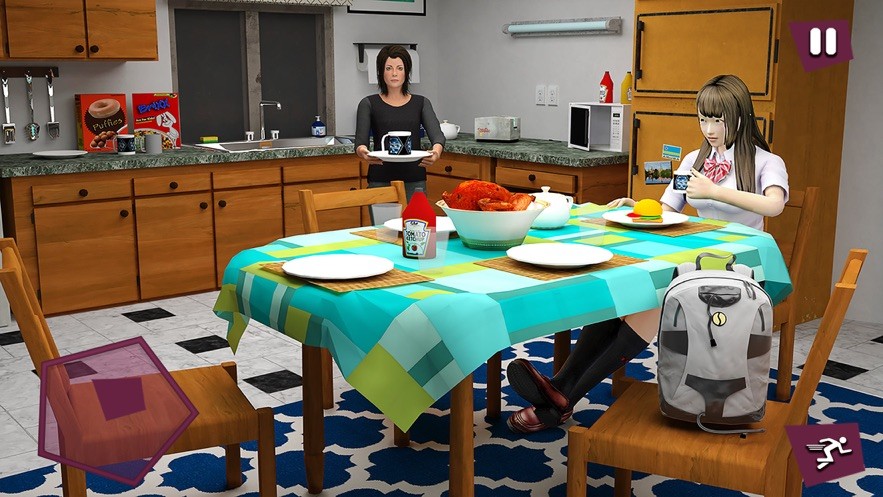 动漫学校的女孩生活模拟器手游的图册