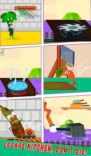 蔬菜跑酷(RunVeggieRun)的图册