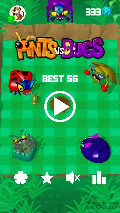 蚂蚁大战虫子手机游戏的图册