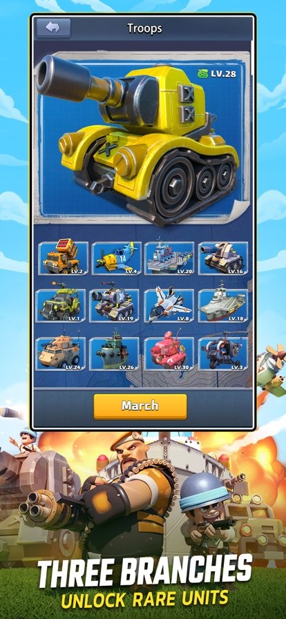 口袋奇兵国际版最新版(TopWar:BattleGame)的图册