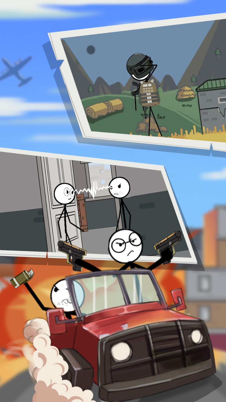 火柴人逃亡录3的图册