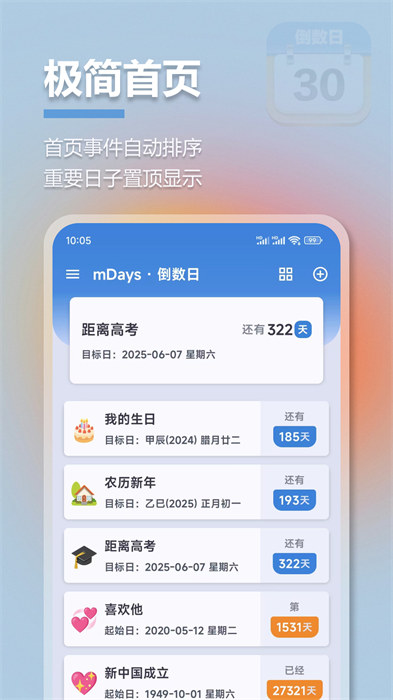 mDays倒数日的图册