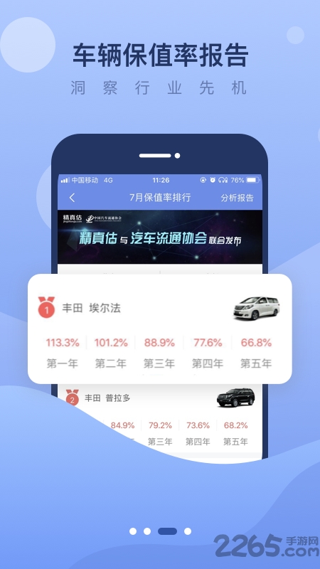 精真估二手车评估官方版的图册