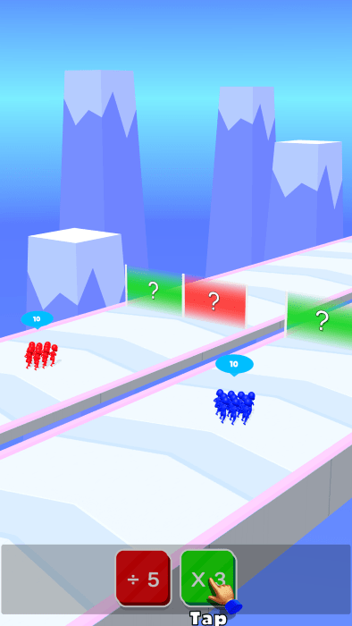 棘手的人群赛跑者游戏的图册