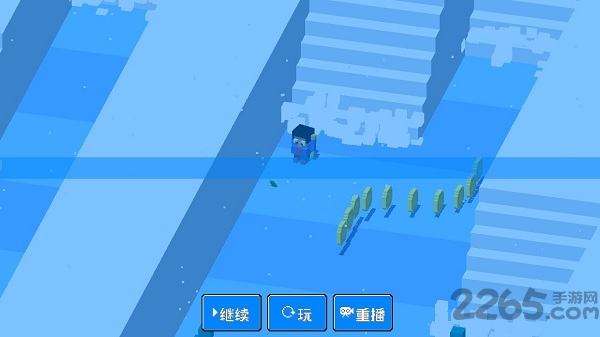 像素滑雪比赛手机版的图册