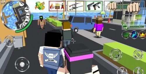 方块人犯罪啦手机版的图册