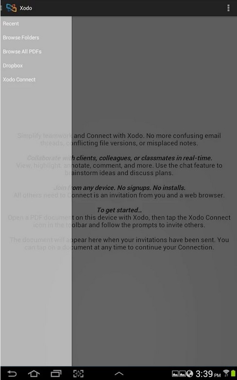 PDF阅读器(XodoDocs)的图册