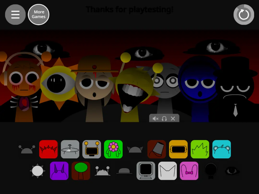 节奏盒子Sprunki罪人版2的图册