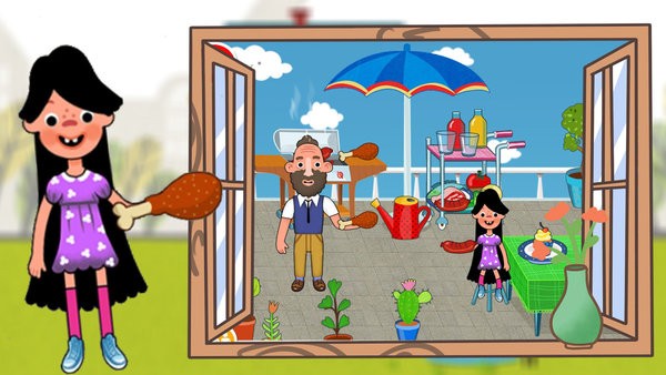 魔法城堡小屋派对的图册