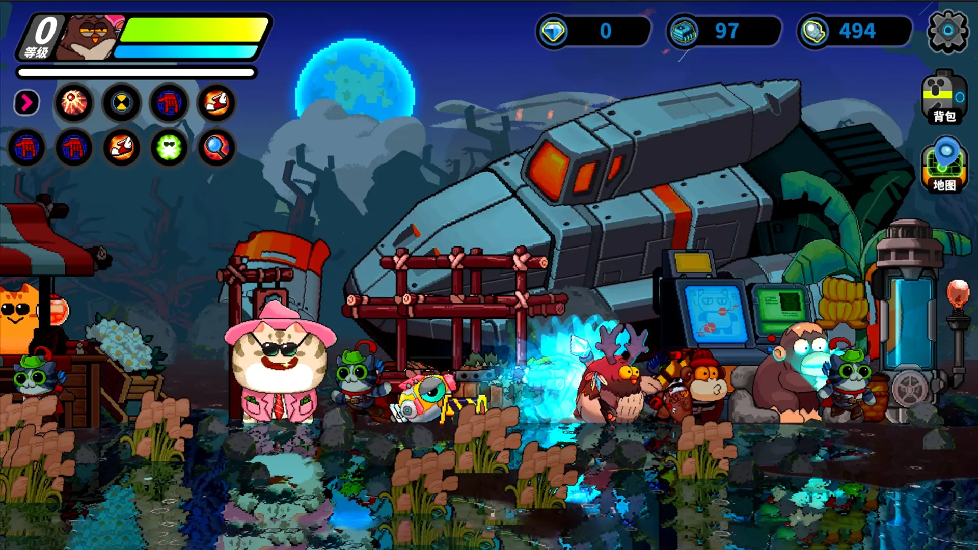 喵星猎人测试服的图册