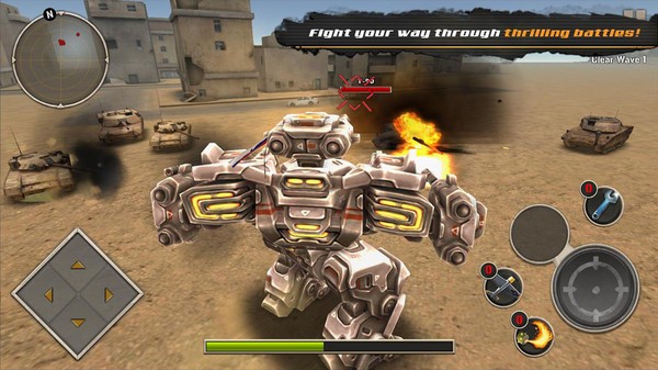 钢铁机器人英雄时代游戏的图册