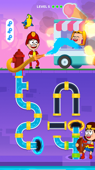 水管解谜游戏的图册