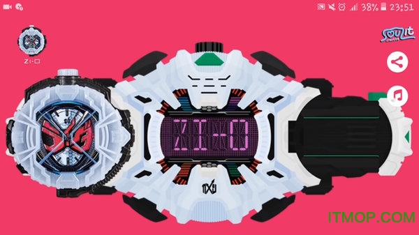 假面骑士时王模拟器(ziohenshinbelt)的图册