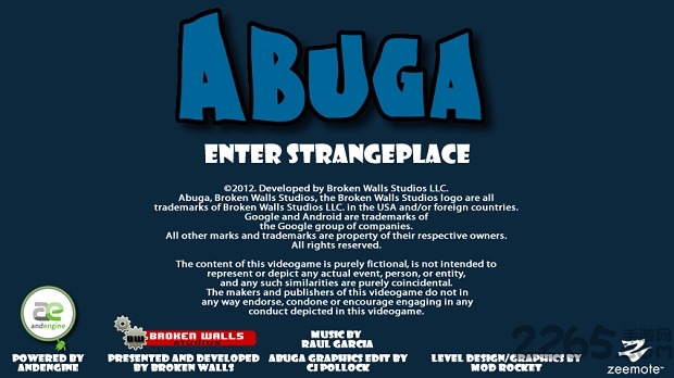 abuga奇妙之旅游戏的图册