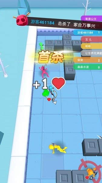 乱战弓箭手游戏的图册