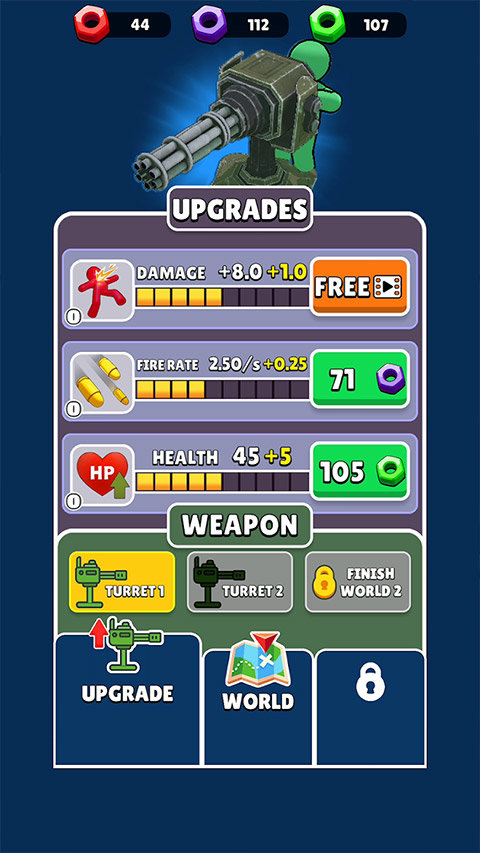 弹药狂热：塔炮防御汉化最新版的图册