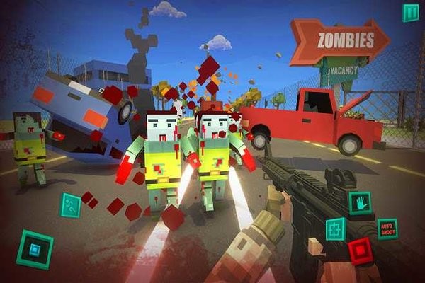 僵尸像素战士3d游戏的图册