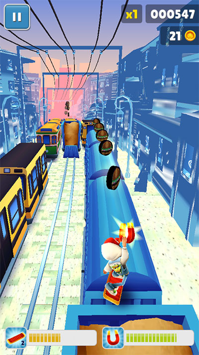 地铁跑酷海绵版的图册