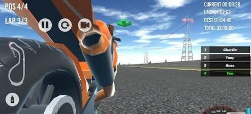 狂飙摩托赛车的图册