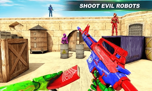 美军机器人反恐射击游戏的图册