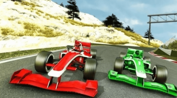 汽车方程式赛车游戏的图册