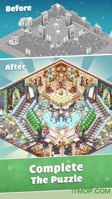 卡哇伊拼图游戏的图册