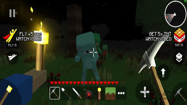 方块僵尸生存游戏的图册