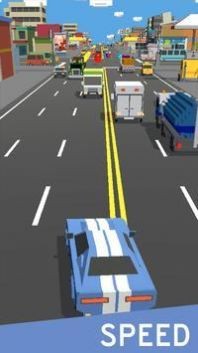 公路狂飙街区赛车的图册