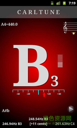 carltune半音阶调谐器的图册