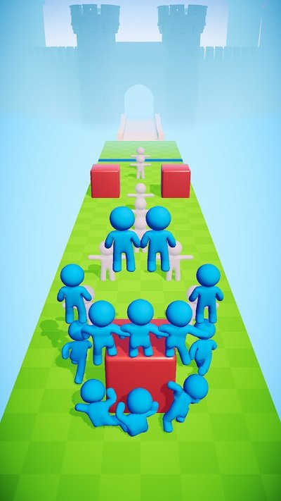 人类堆叠冲突游戏的图册