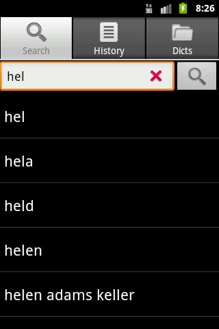 幻彩词典colordict词库app的图册