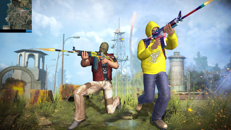 FPS射击枪射击的图册