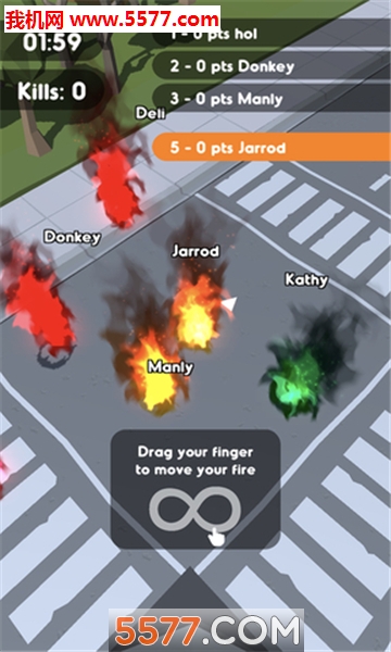 拥挤城市火焰版的图册