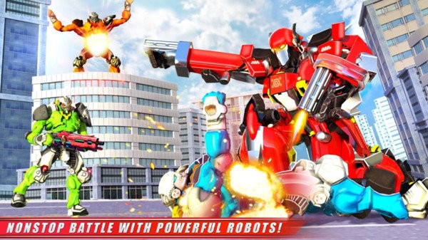 长颈鹿变形机器人的图册