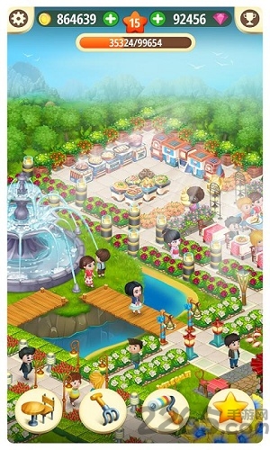 开心咖啡店游戏的图册