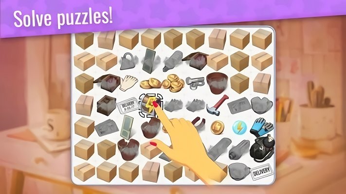 合并故事装饰房间游戏的图册