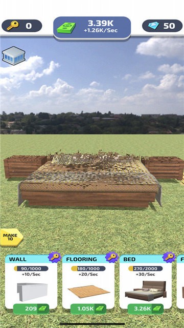 闲置房屋建设游戏的图册