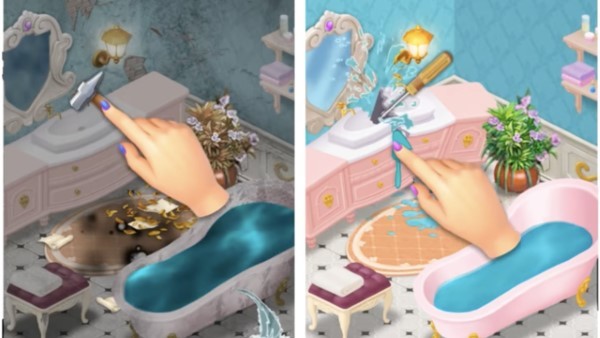 城堡之梦拼图和装饰游戏的图册