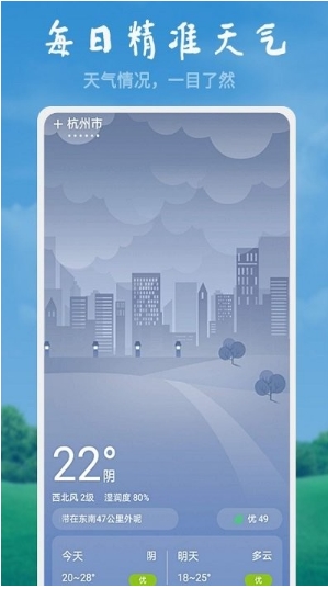 美好天气客户端的图册